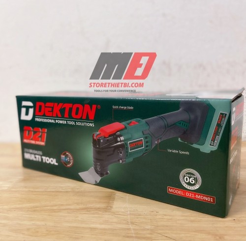 Máy cắt rung đa năng dùng pin D21 Dekton MDN01