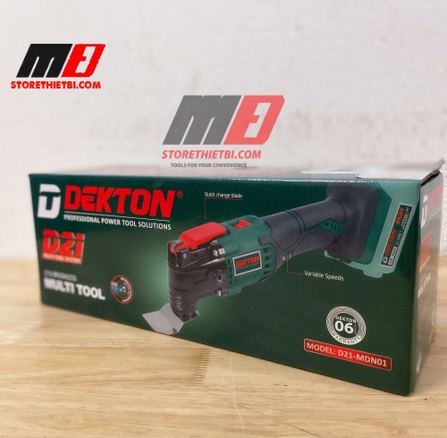 Máy cắt rung đa năng dùng pin D21 Dekton MDN01