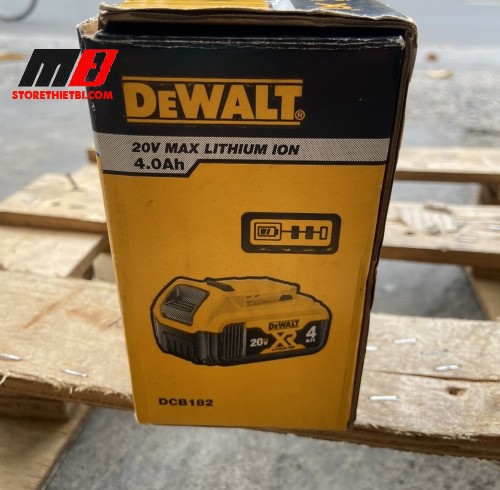 Pin Dewalt DCB182-B1 20V-4.0Ah