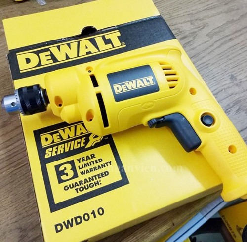 Máy khoan cầm tay 380W-6.5mm Dewalt DWD010-B1